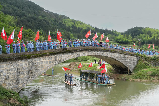 五一国际劳动节  重走长征路  秀非遗民俗
