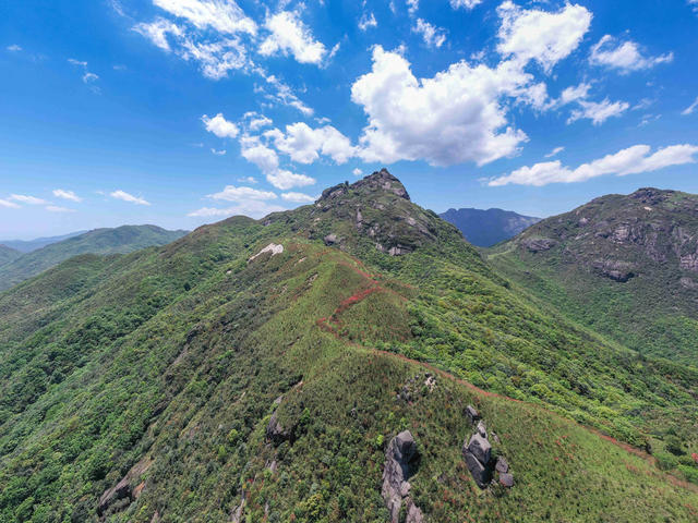 湘江源 森林公园 风光 青山 生态 风景 高山