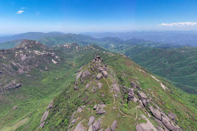湘江源 森林公园 风光 青山 生态 风景 高山