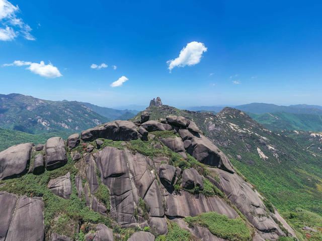 湘江源 森林公园 风光 青山 生态 风景 高山