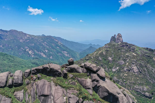 湘江源 森林公园 风光 青山 生态 风景 高山