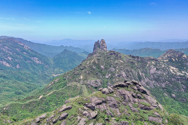 湘江源 森林公园 风光 青山 生态 风景 高山