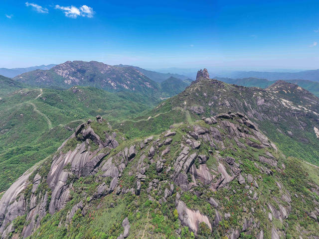 湘江源 森林公园 风光 青山 生态 风景 高山