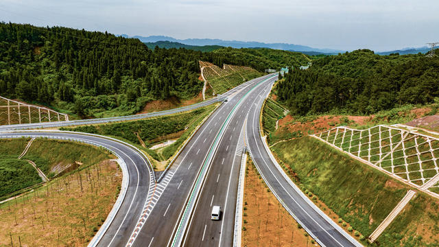 建设  交通  高速公路  沅辰高速   通车