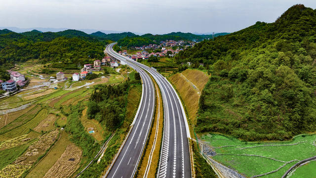 建设  交通  高速公路  沅辰高速   通车