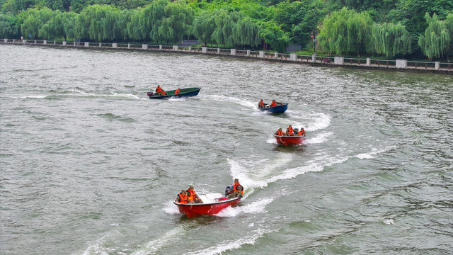 防汛 演练 鹤城区