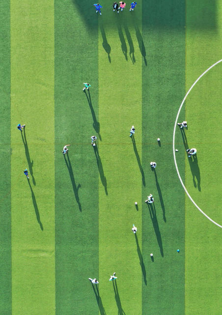 嘉禾：学校足球热