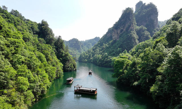 夏日 张家界 旅游 升温