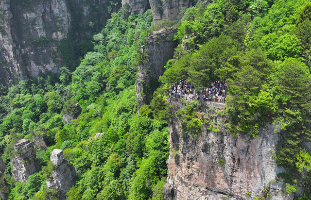 夏日 张家界 旅游 升温