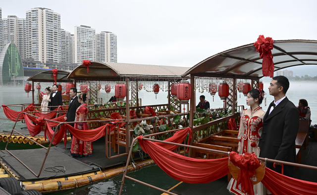 浪漫520 喜结姻缘 集体婚礼 交友联谊 相约东江湖