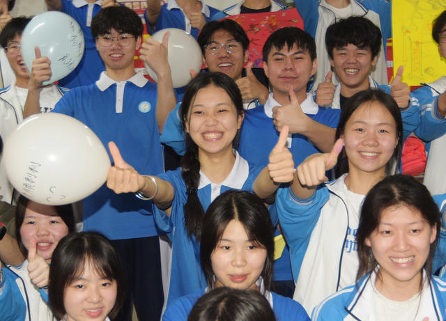 嘉禾：放飞心情  迎战高考