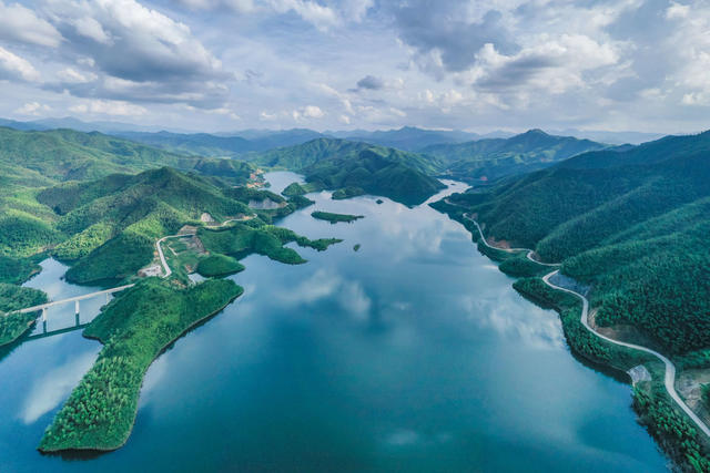 水库 绿水青山 生态 河湖 风光