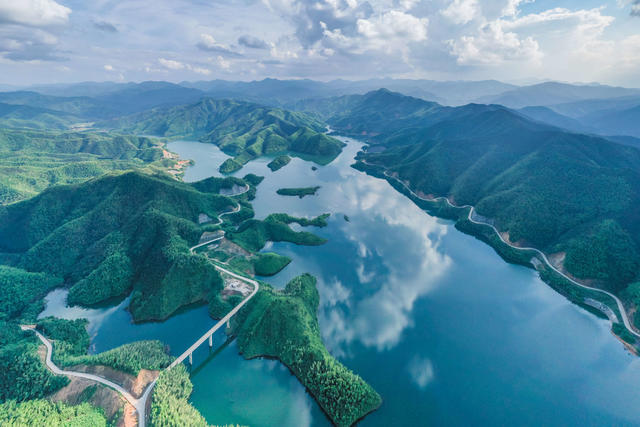 水库 绿水青山 生态 河湖 风光