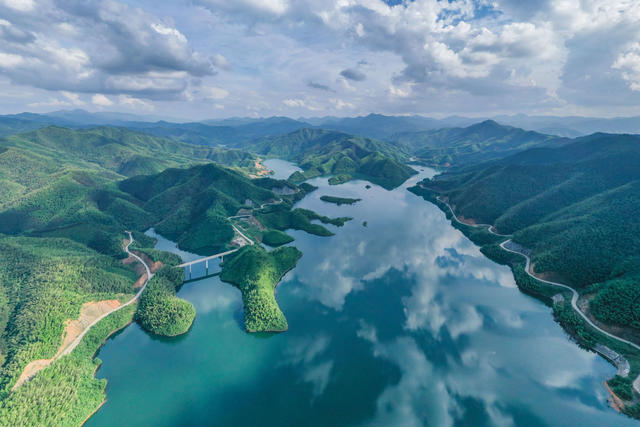 水库 绿水青山 生态 河湖 风光