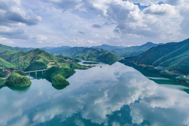 水库 绿水青山 生态 河湖 风光