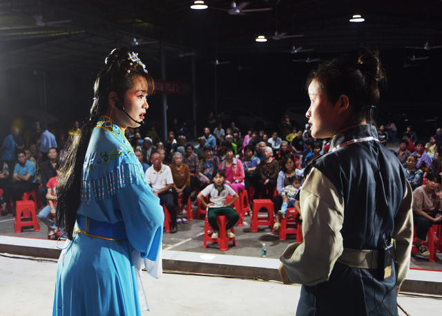 嘉禾：送戏下乡  文化惠民