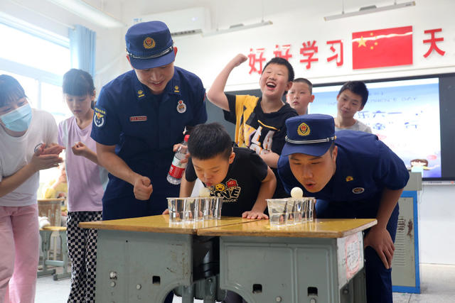 消防 儿童节 六一 关爱 特殊孩子 安全 宣传