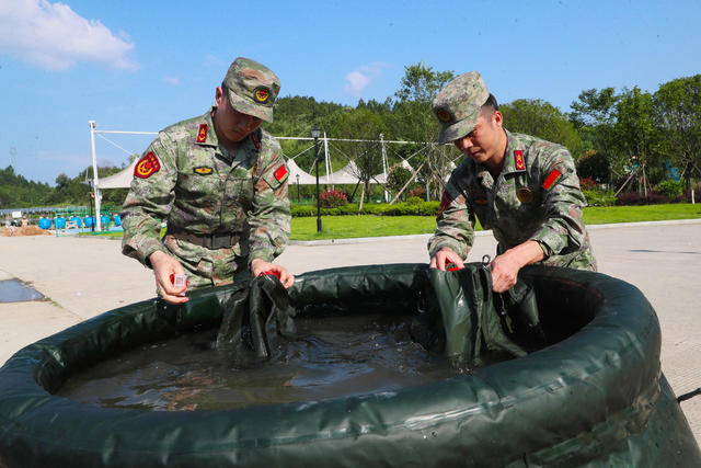 民兵  森林防火  训练  消防
