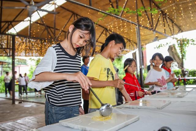 六一 儿童节 非遗 糖画 孩子