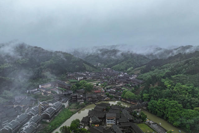 皇都村、芋头村、连片保护、传统村落、旅游、鼓楼、侗寨