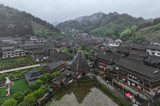 皇都村、芋头村、连片保护、传统村落、旅游、鼓楼、侗寨