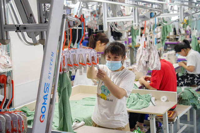 产业 经济 外贸企业 订单忙碌 产业升级