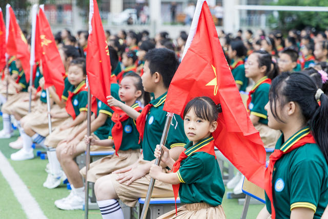 六一 入队仪式 少年先锋队 入队 