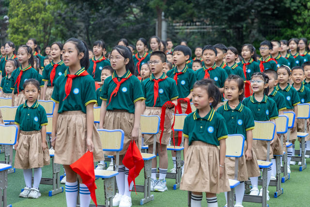 六一 入队仪式 少年先锋队 入队 