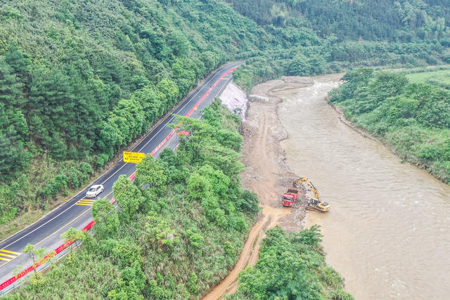 交通 道路 公路 国道 除险
