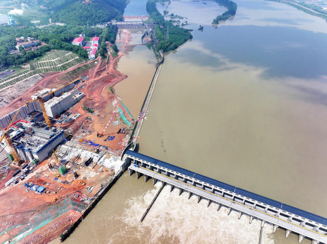 汛期  澧水  强降水  航道建设  电站泄洪  施工保障