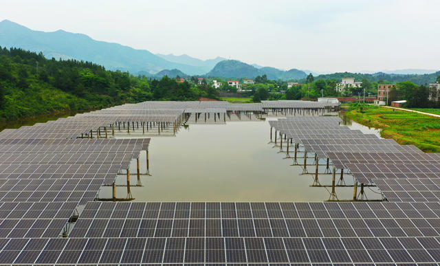 光伏  渔光互补  新能源  绿色