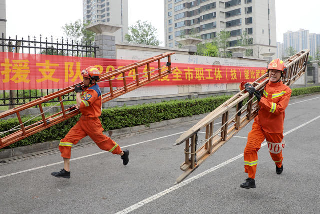  The spirit of craftsman in the professional skills competition of fire industry