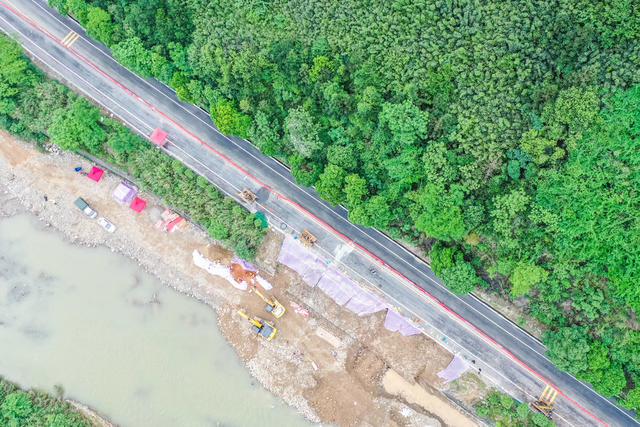 防汛 道路 交通 公路 国道