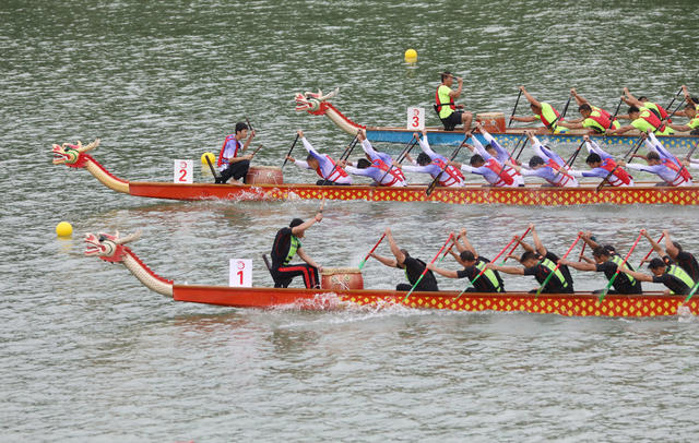 龙舟 
公开赛
道县