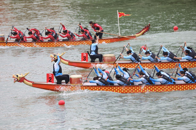 龙舟 
公开赛
道县