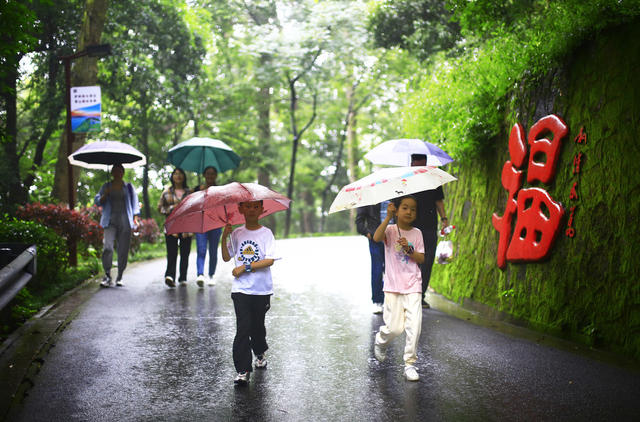 六一儿童节  湖南  郴州市  天下第十八福地——苏仙岭  亲子游 
 定向运动  体验大自然  孩子  