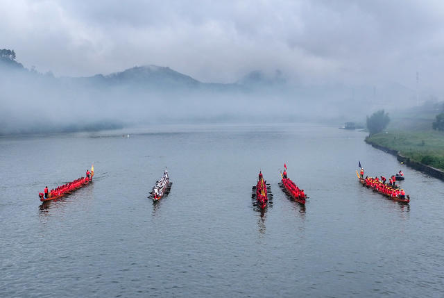 划龙舟 庆端午