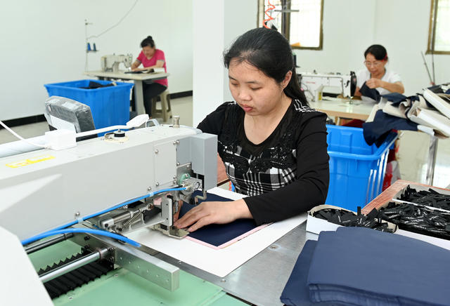 村办企业 乡村 企业 就业  村企联建  就业车间 家门口创收  农村  村民 