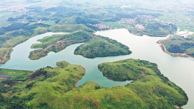 生态  水库  风景  如画