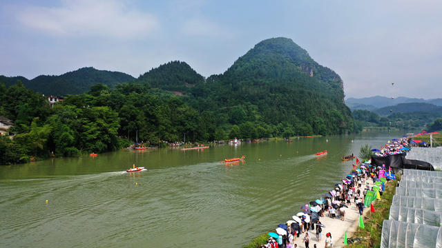 边区 大端午 龙舟赛 民族团团结