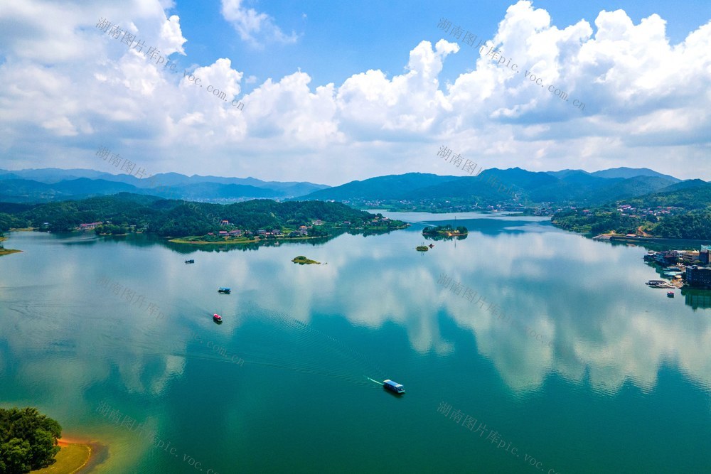 水府庙  湿地公园  蓝天  白云  生态