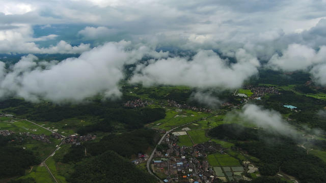 云雾缭绕