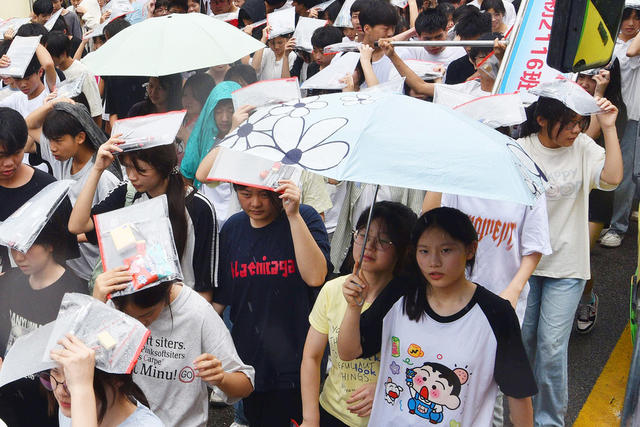 湖南嘉禾：中考开考