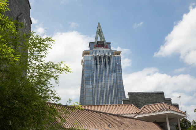 科技  大厦  建筑  风光  天空  房屋