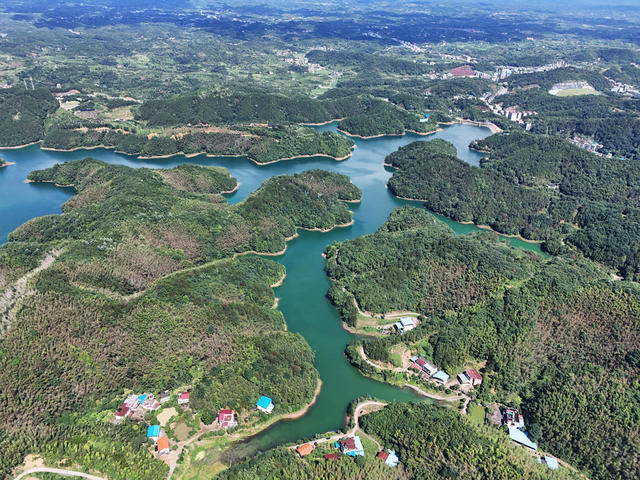 生态  水库  风景  秀丽  自然  旅游