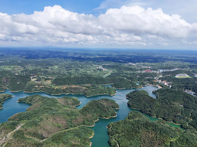 生态  水库  风景  秀丽  自然  旅游