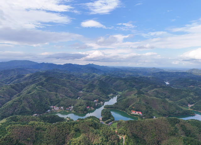 生态  水库  风景  秀丽  自然  旅游