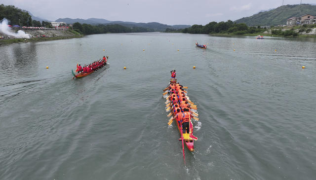 湖南 张家界 慈利 岩泊渡 二端午 赛龙舟 非物质文化遗产 竞技 