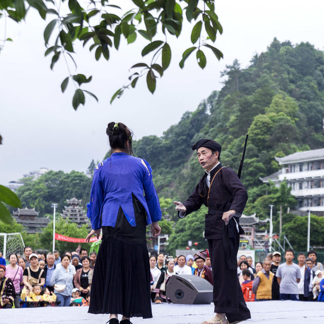 侗戏 传承 培训 成果 精彩 展演