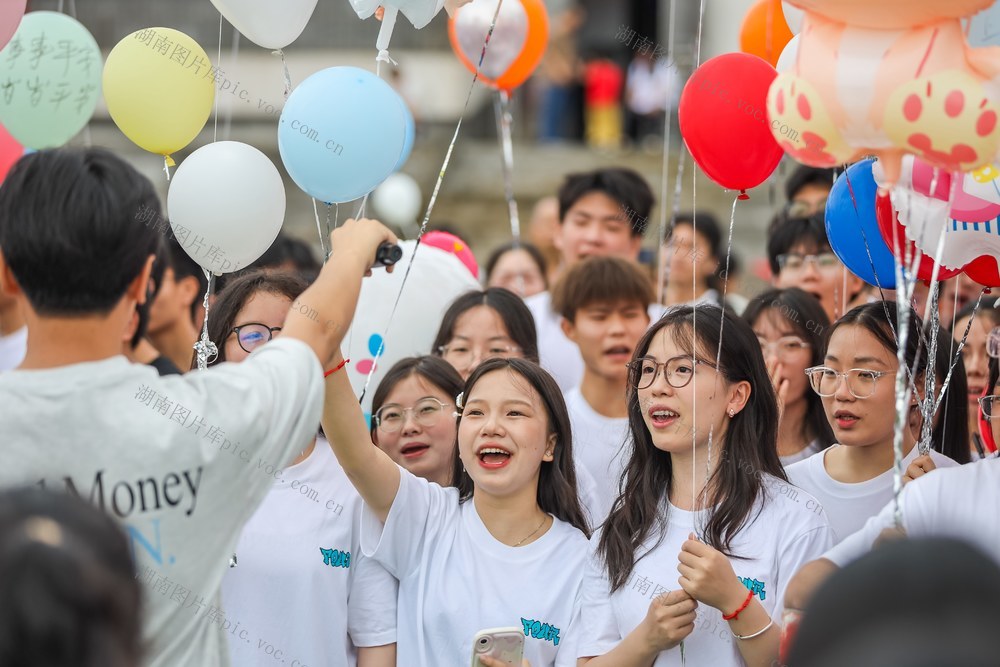 减压 高考 高三 学生 校园 加油 祝福